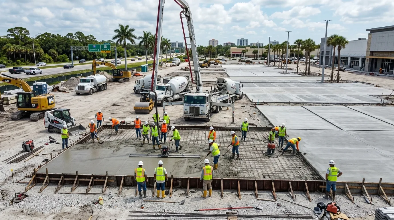 Commercial Concrete Services in Broward County: What You Need to Know
