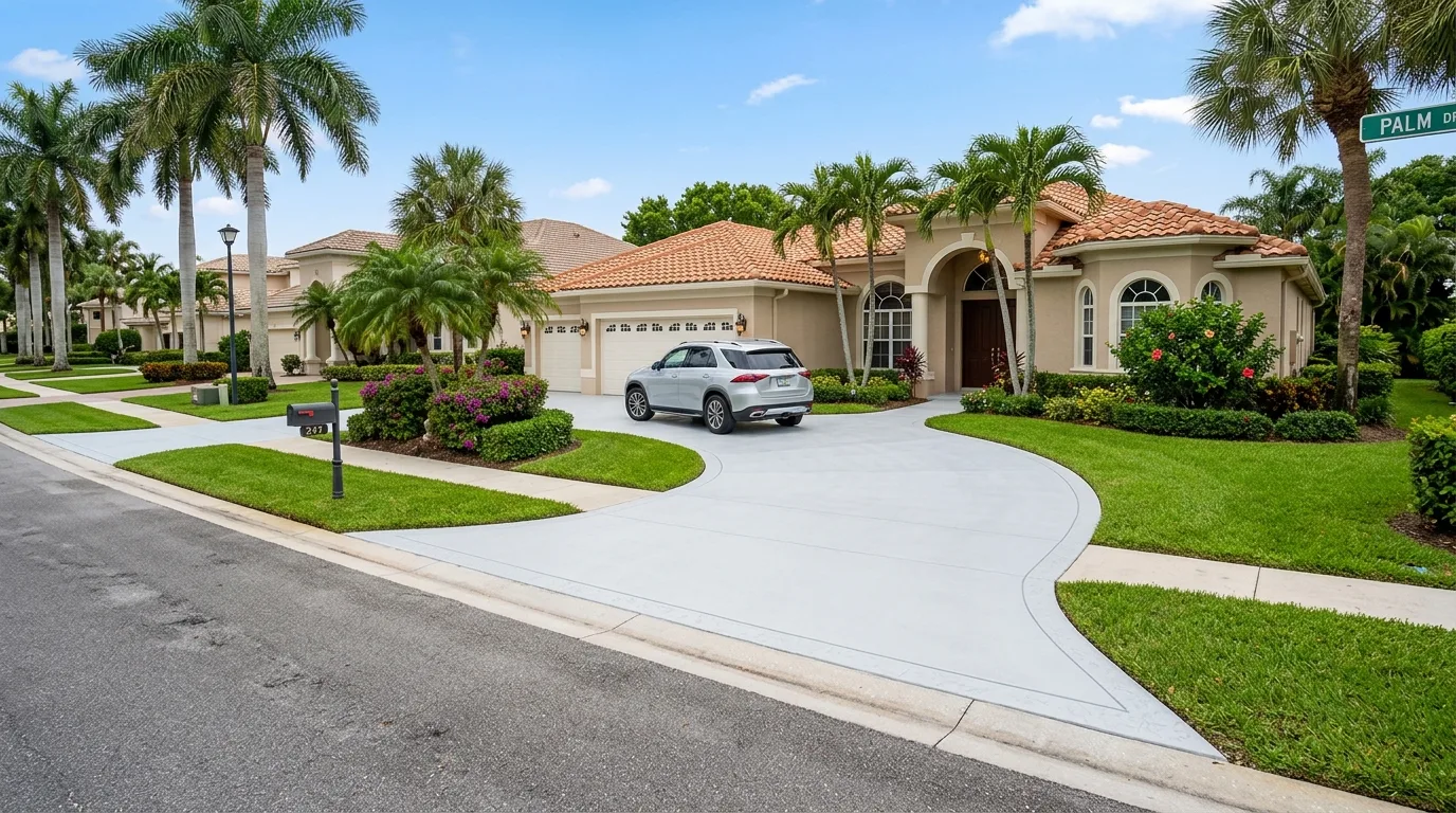 Concrete vs. Asphalt Driveway: Which Is Better for South Florida?