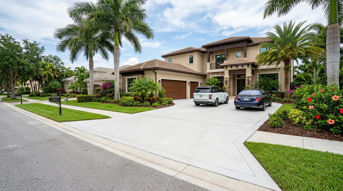 How Much Does a Concrete Driveway Cost in Wilton Manors, FL?