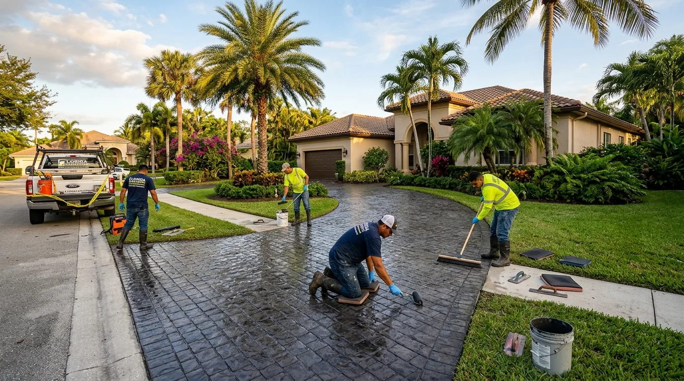 Professional concrete services in Wilton Manors, Florida